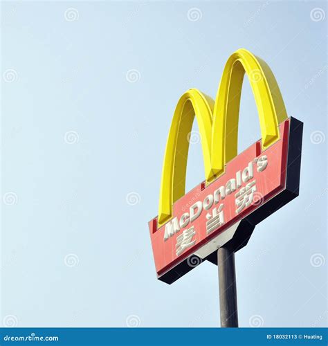 McDonalds Sign Editorial Image | CartoonDealer.com #21184246