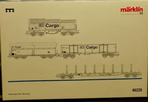 Märklin H0 46220 Modellbahn Güterwagenset 1 4 teiliges Set