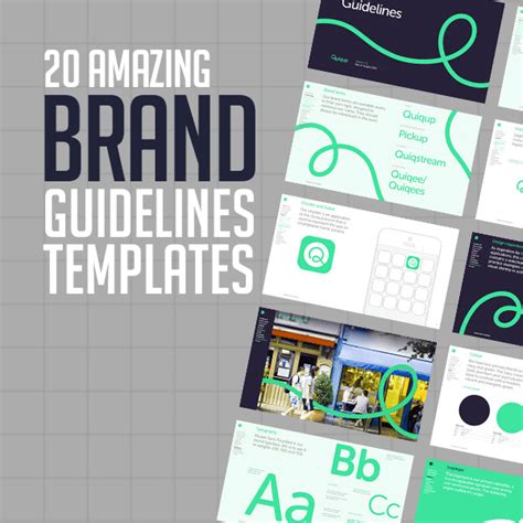 20 Amazing Brand Guidelines Templates Design Idevie