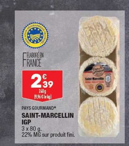 Promo Saint Marcellin Igp Pays Gourmand Chez Aldi ICatalogue Fr