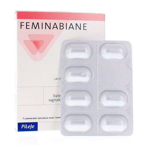 PILEJE Feminabiane comprimés vaginaux x7 avec applicateur x1