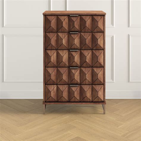 AllModern Emden 5 Drawer Lingerie Chest Reviews Wayfair