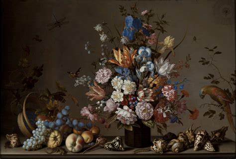 Home Décor Dutch Master Painting Floral Still Life Birds Fruit Fine Art Canvas Print Garden Poster