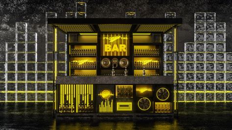 Miller bar on Behance