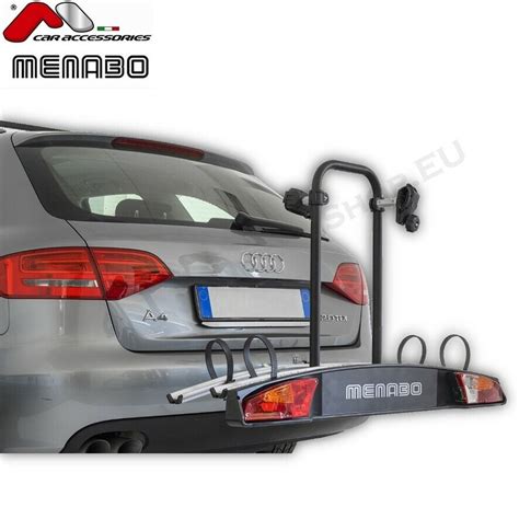 Menabo Merak Type S Towbar Mounted Bike Rack Carrier For Bikes Theft