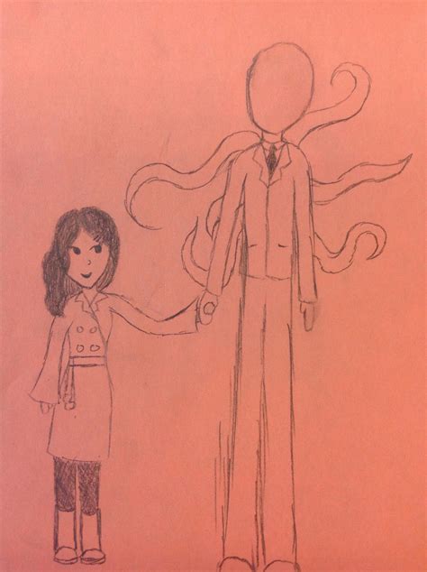 Slenderman And The Girl O O By Ninjagrl18 On Deviantart