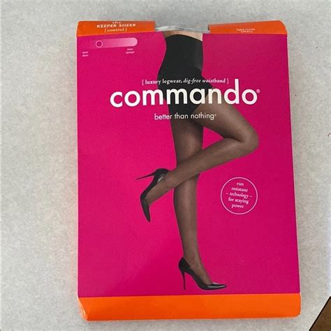 COMMANDO KEEPER SHEET Control Top Tights Soft Nude SMALL PicClick UK