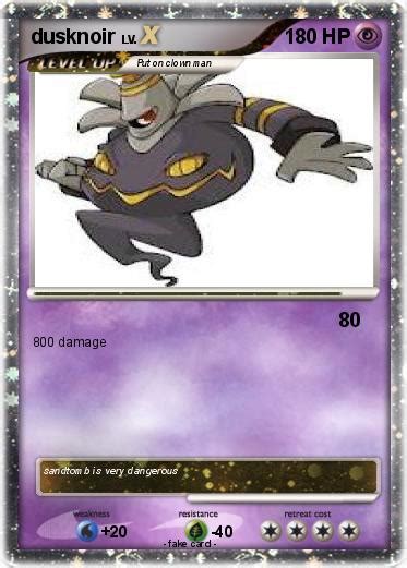 Pokémon dusknoir 65 65 - My Pokemon Card