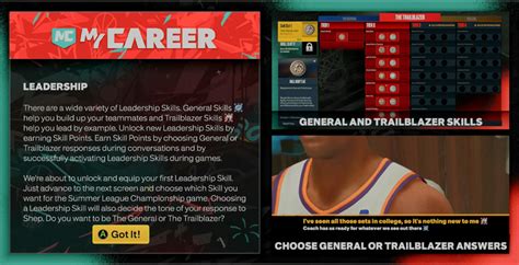 Nba 2k23 Leadership Skills Explained Nba 2kw