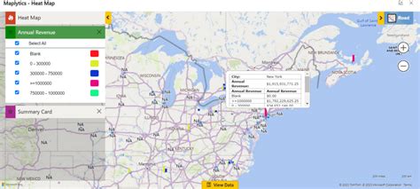 Create analytical presentations with Integrated Maps within Microsoft ...