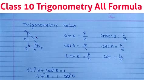 Trigonometry Formula Trigonometry For Beginners Trigonometry