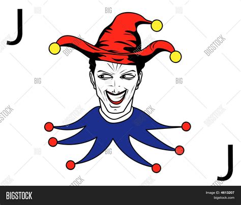 Joker Playing Card Vector & Photo (Free Trial) | Bigstock