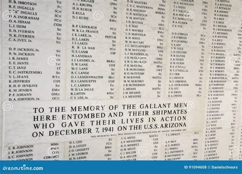 Arizona Memorial, Pearl Harbor Editorial Stock Photo - Image of 1962 ...