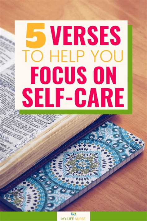 Scripture Verses To Help You Focus On Self Care My Life Nurse