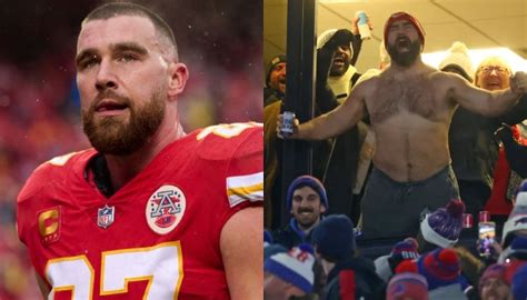 Travis Kelce Not Surprised By Jason Shirtless Celebration During