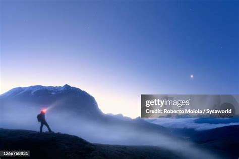 Man Looking At The Moon Photos And Premium High Res Pictures Getty Images