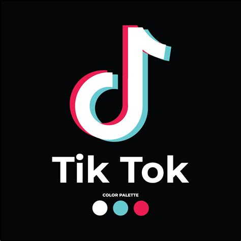 Color Palette Tiktok Glitch Desain Referensi Desain Warna