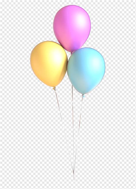 Balloons Birthday Colorful Party Decoration Celebration Png Pngwing