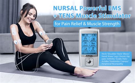 Nursal As Modes Tens Unit Muscle Stimulator Nursal