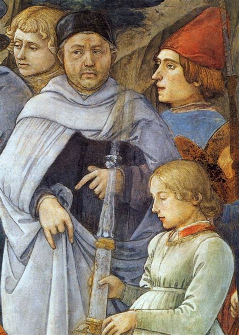 Filippo Lippi Fra Autoritratto Di Filippo Lippi Con Un Mantello Bianco E Ritratto Di