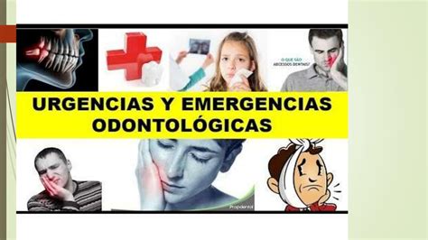 Urgencias Y Emergencias Odontológicas Y Esther Montoya Udocz