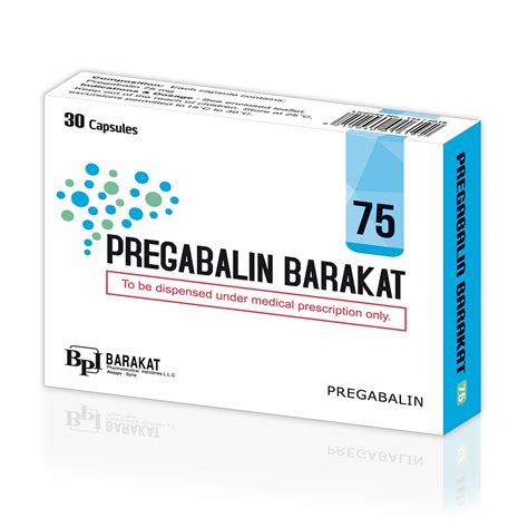 Pregabalin Barakat Bpi Barakat Pharma