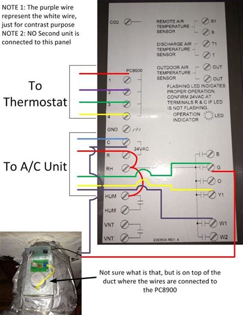 Honeywell T5 Thermostat Wiring Diagram