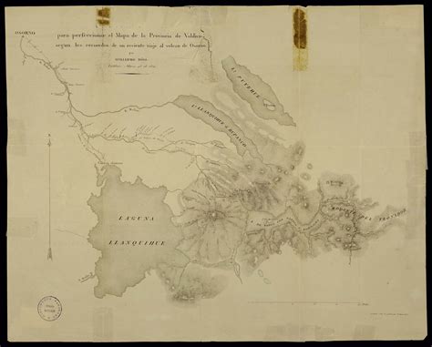 Para Perfeccionar El Mapa De La Provincia De Valdivia Seg N Los