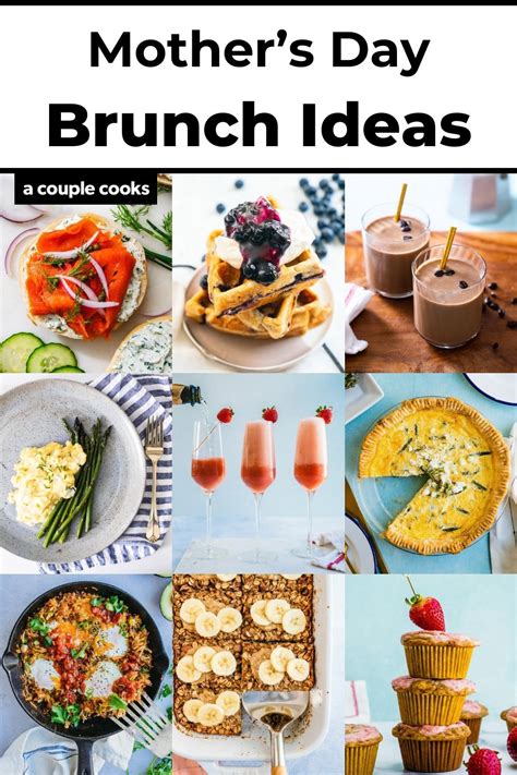 40 Mother's Day Brunch Ideas & Recipes – A Couple Cooks