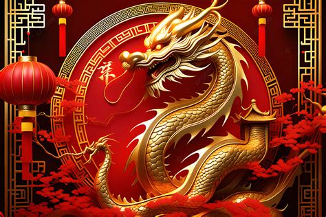 New Year Banner Background Happy Chinese Dragon, Happy New Year Banner ...