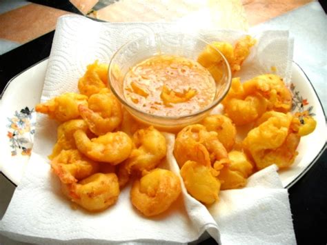 Beer Battered Shrimp With Mustard Marmalade Sauce Recipe Genius Kitchen