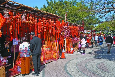 媽閣廟前地神香風車檔至初七