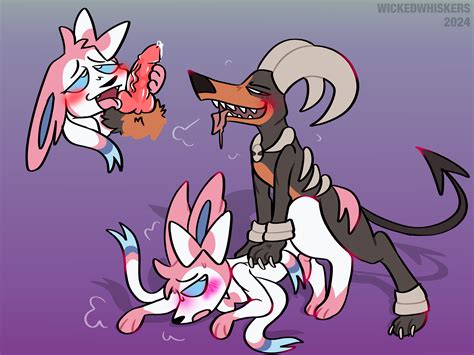 AGNPH Gallery 479193 Eeveelution Gay Houndoom Male Oral Penis Sex