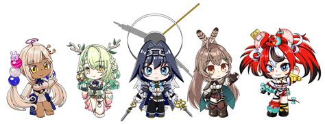 All Chibi Hololive Council By Boarhide On Deviantart