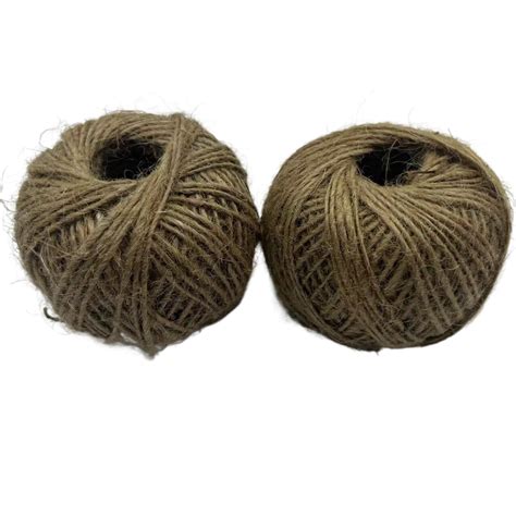 Natural Fabric Yarn 1mm Jute Twine Hemp Rope China Recycling And Use