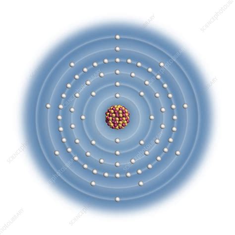 Lutetium, atomic structure - Stock Image - C023/2577 - Science Photo ...