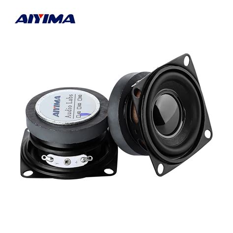 1 Adet 2 In 4Ohm 5W Hifi Tam Aral Kl Hoparl R Mini Woofer Hoparl Rler