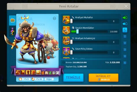 Rise of Kingdoms Medeniyet Seçimi ve Komutan Geliştirme Basvurusu net