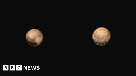 New Horizons Pluto Shows Its Spots To Nasa Probe Bbc News