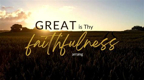 Great Is Thy Faithfulness Piano Solo Sheet Music Youtube