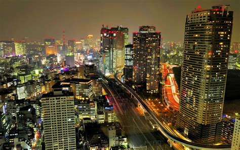 Tokyo city night view #6967912