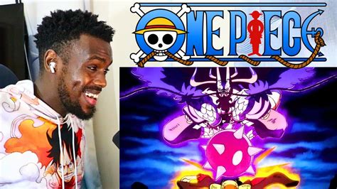 IT S GETTING FUN FOR LUFFY AND KAIDO ONE PIECE EPISODE 1063 REACTION