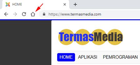 Menambahkan Tombol Home Di Browser Google Chrome