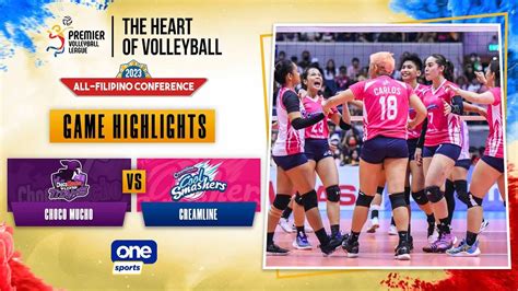 Creamline Vs Choco Mucho Highlights 2023 PVL All Filipino Conference