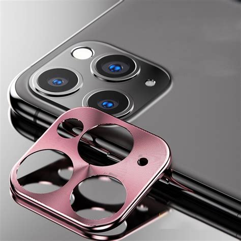 Enkay Hat Prince Rear Camera Lens Metal Protection Cover For Iphone 11 Pro 11 Pro Max Rose