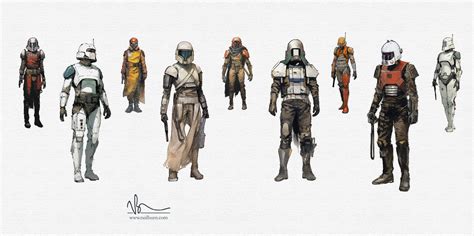 Neil Burn, 2D and 3D Artist - Star Wars Scrapbook - Bounty Hunters II 