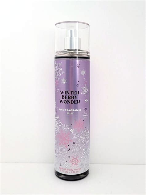 Bath And Body Works Winterberry Wonder Fine Fragrance Body Mist 8 Oz