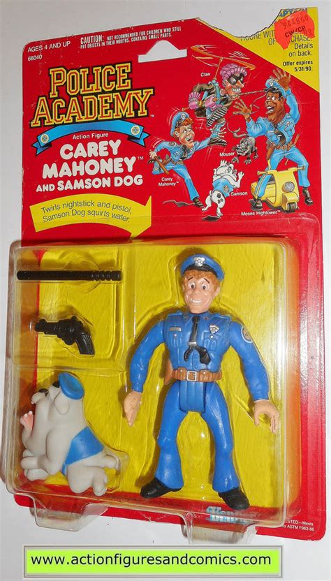 Police Academy Action Figures Carey Mahoney 1988 Moc Kenner Toys