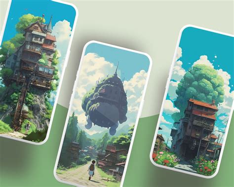 Studio Ghibli Wallpaper Anime Wallpaper Cute Desktop Wallpaper - Etsy