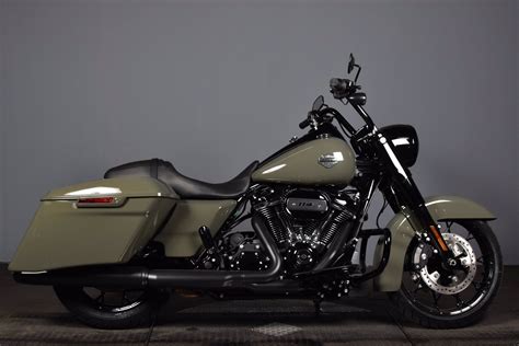 2021 Harley Davidson FLHRXS Road King Special Deadwood Green Palm